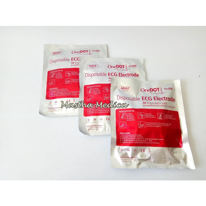 Jual Onedot Ecg Elektroda/Kertas Ekg /Disposable Ecg Electrode /Ekg