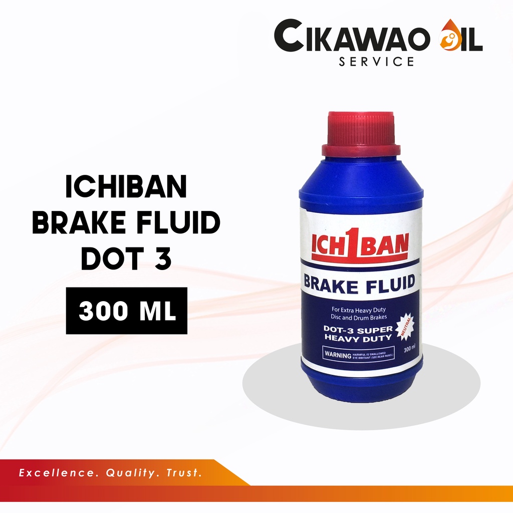 Jual Ichiban Brake Fluid DOT 3 300ml Shopee Indonesia