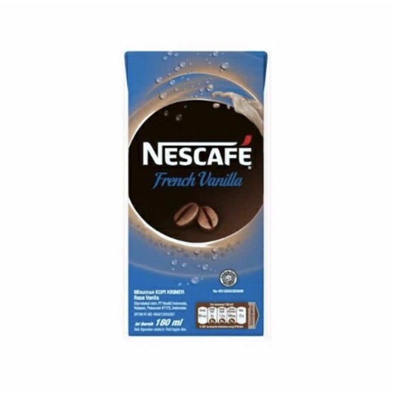 Jual Nescafe French Vanilla 200ml ( Kopi rasa vanilla ) Shopee Indonesia