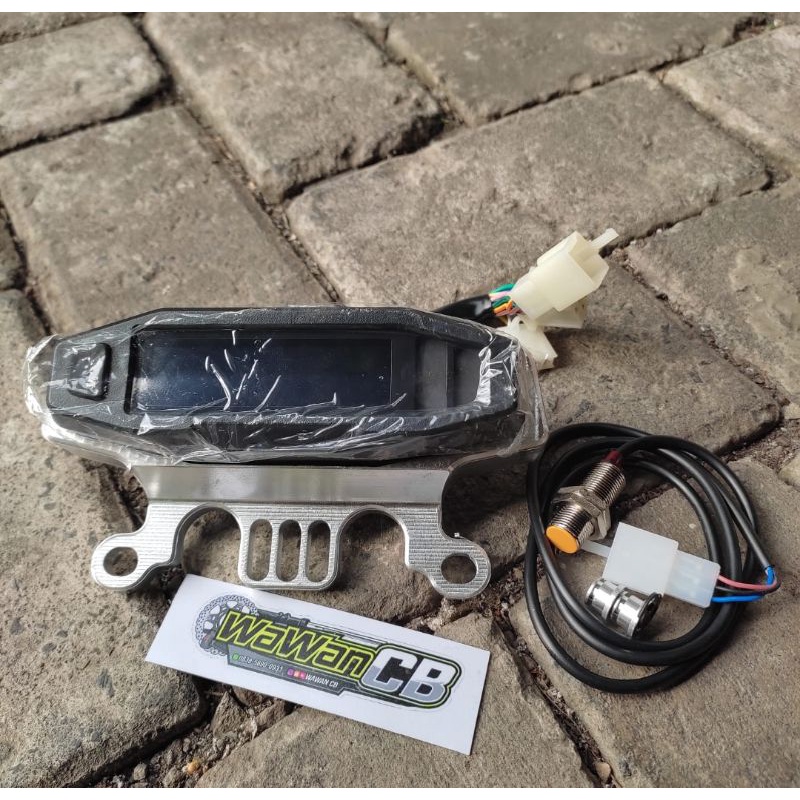 Jual spido KTM speedometer KTM digital set dudukan cover cnc spido ktm spido rx2n speedometer
