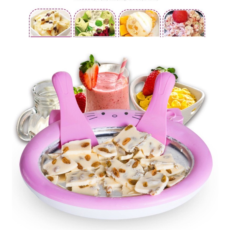 Jual alat pembuat ice cream roll yougurt portable/ alat cetak pendingin