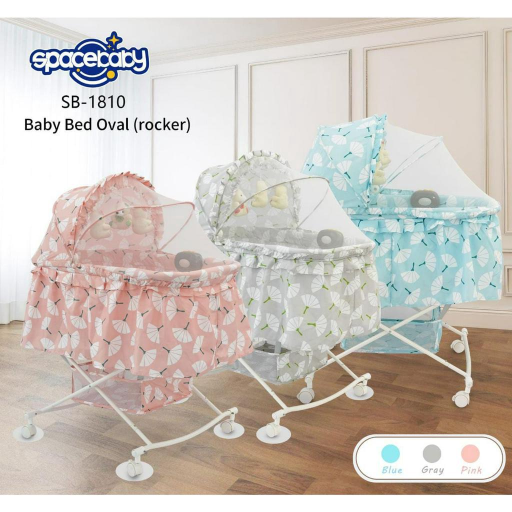 Jual SAPCE BABY BABY BOX BED OVAL SB 1810 Shopee Indonesia