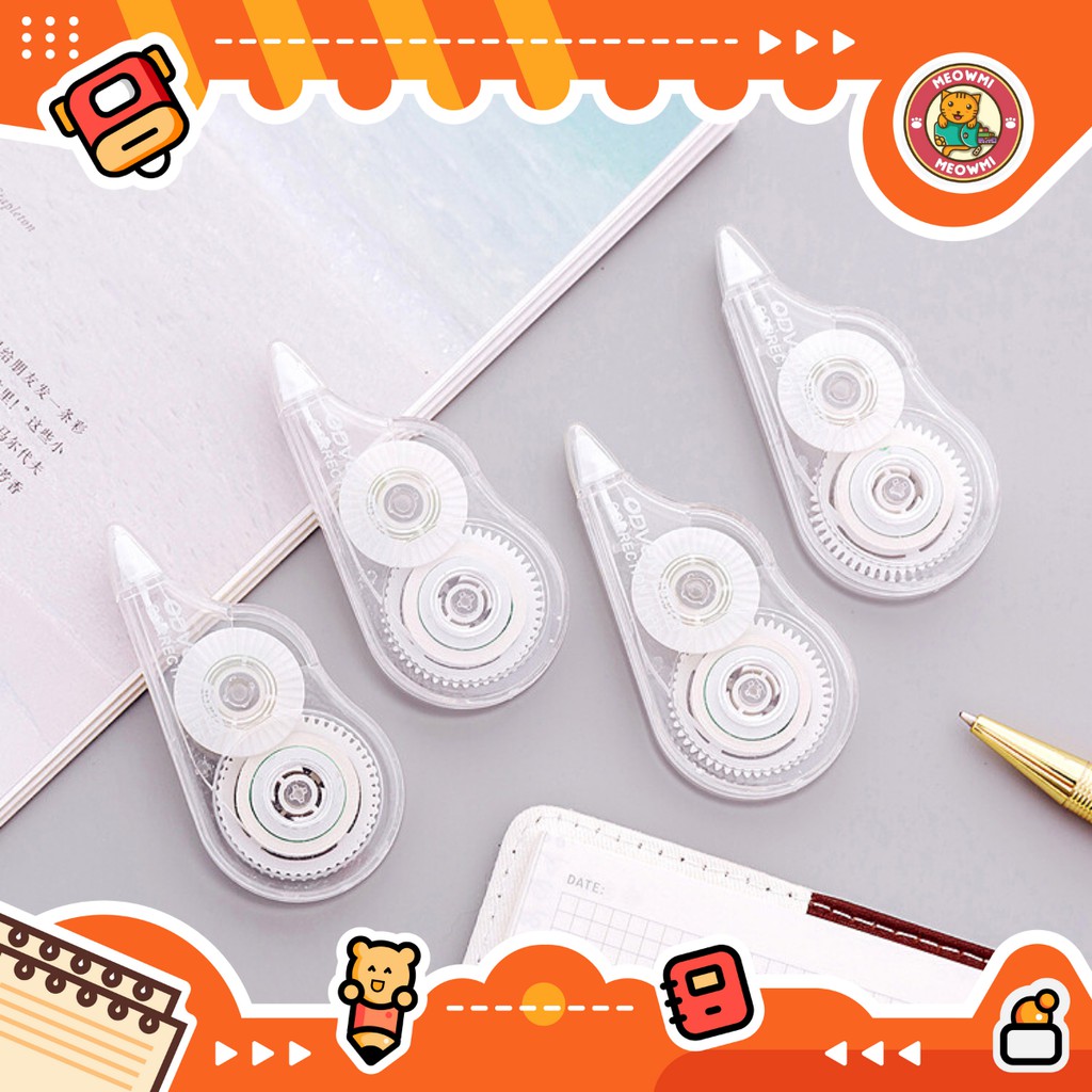 Jual Tip Ex Kertas Roll Correction Pen isi 12 meter CP0023 Shopee