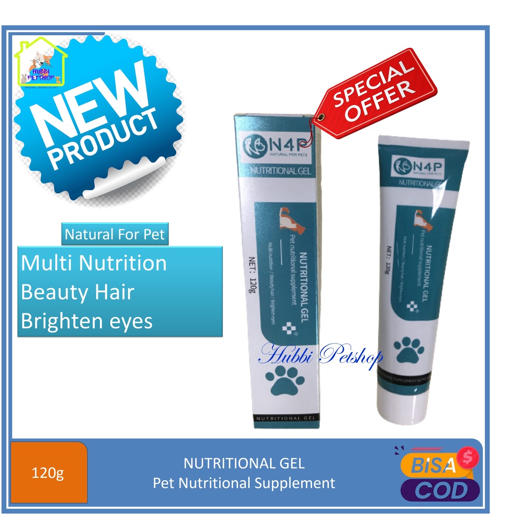 Jual VITAMIN KUCING NUTRITIONAL GEL NUTRIPLUS GEL 120 GRM VITAMIN CAT