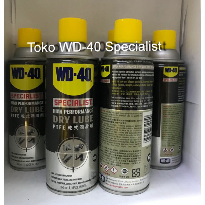 Jual WD40 Dry Lube / WD 40 Dry Lube Shopee Indonesia