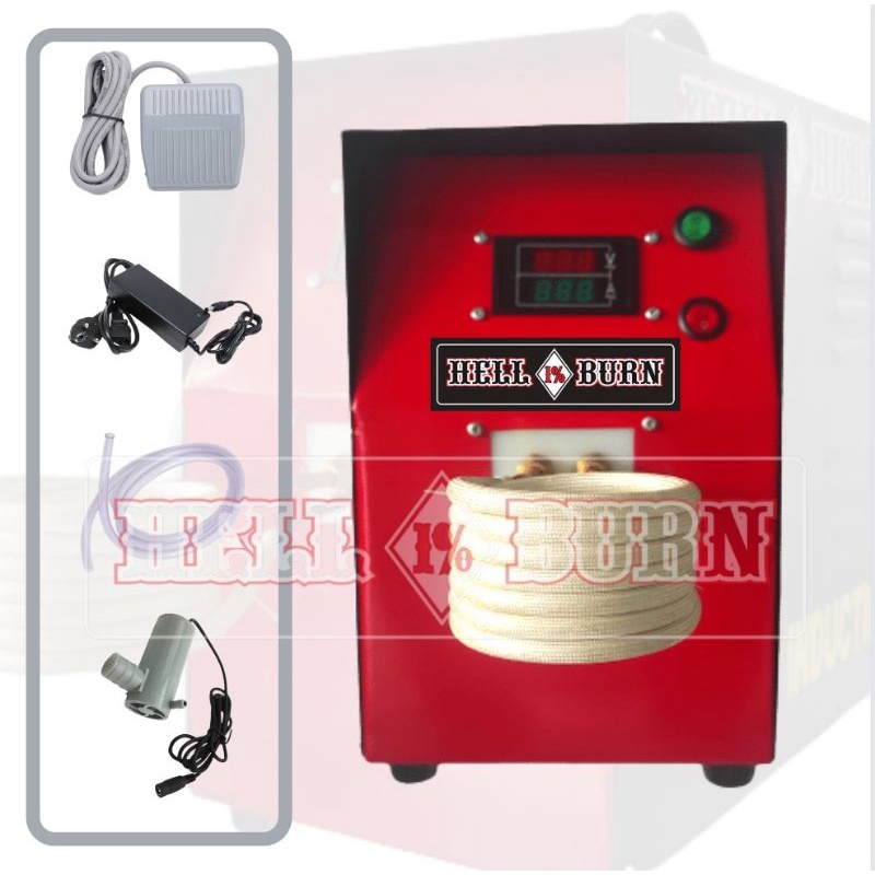 Jual ZVS Induction Heater Heating Pelebur Metal Baja, Stainless, Perak