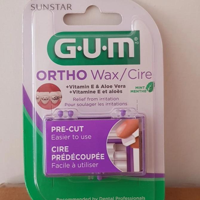 Jual GUM orthodontic Wax/ Lilin Wax Malam Behel dgn Vit E dan aloe vera