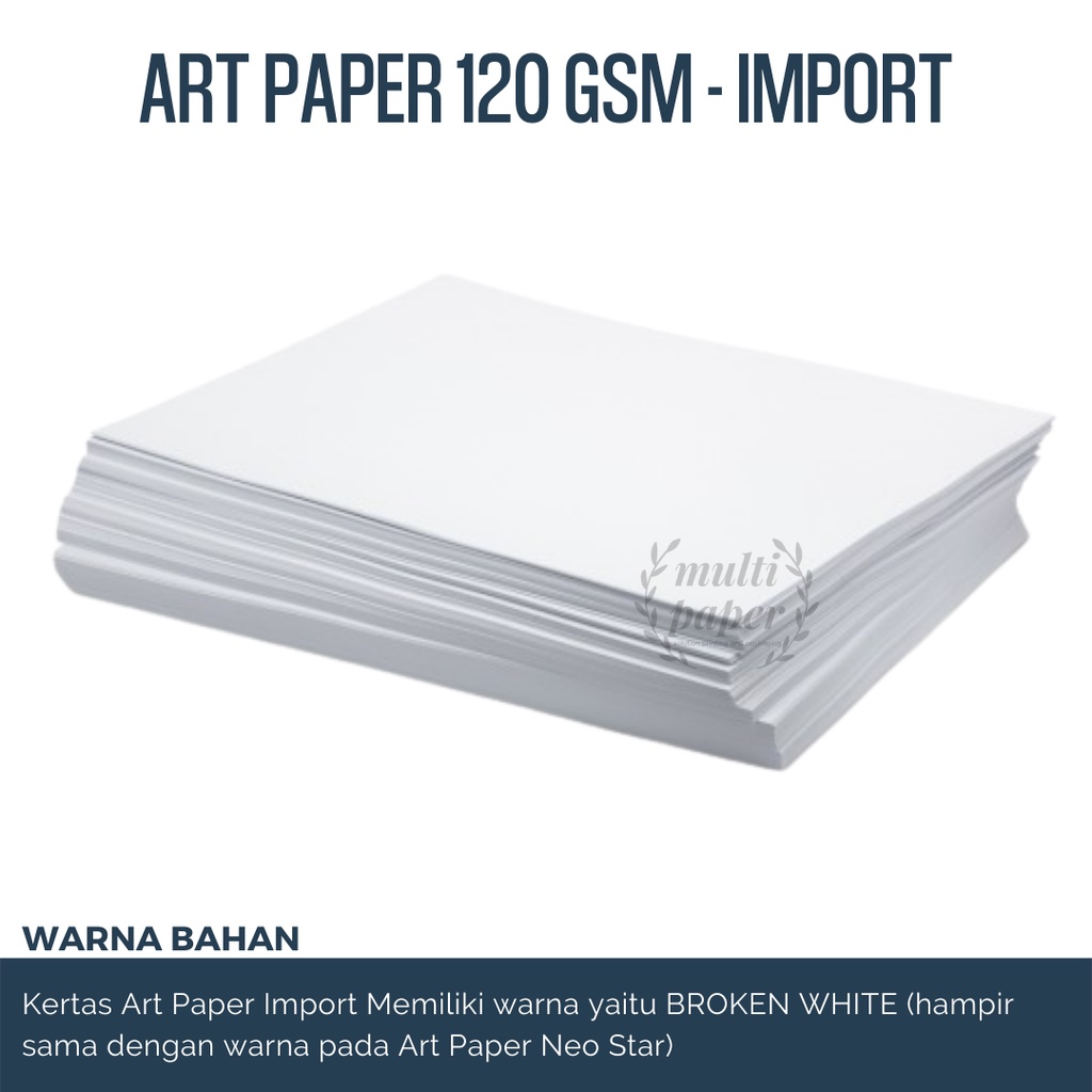 Jual Kertas Art Paper A4 120 gsm isi 50 lembar / Kertas Art Paper 120 gsm A4 Shopee Indonesia