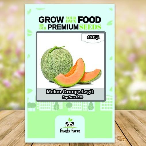 Jual [Ready] Isi 10 Benih Melon Orange Legit Panda Farm [Ds5V10