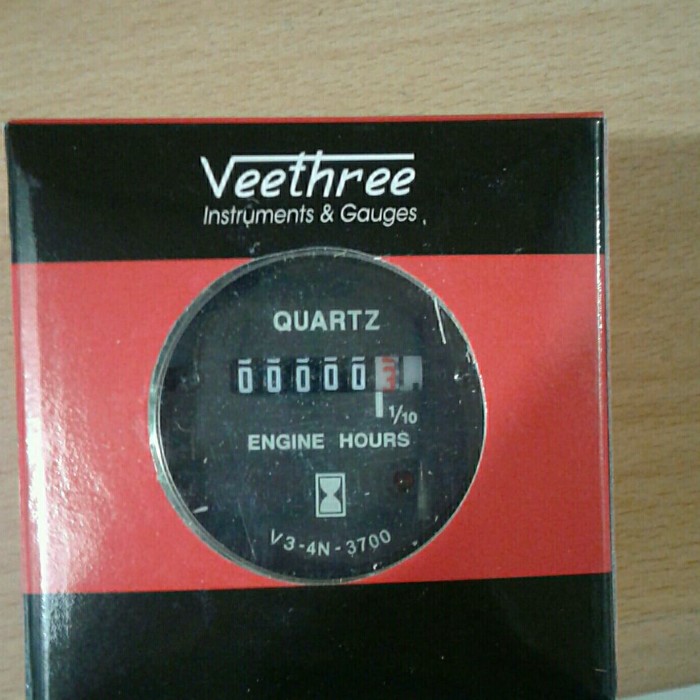 Jual Hour Meter "Veethree" ( Bulat ) 52Mm Shopee Indonesia