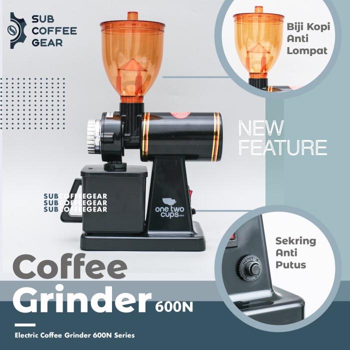Jual Electric Coffee Grinder N600 600N Penggilingan Kopi Elektrik