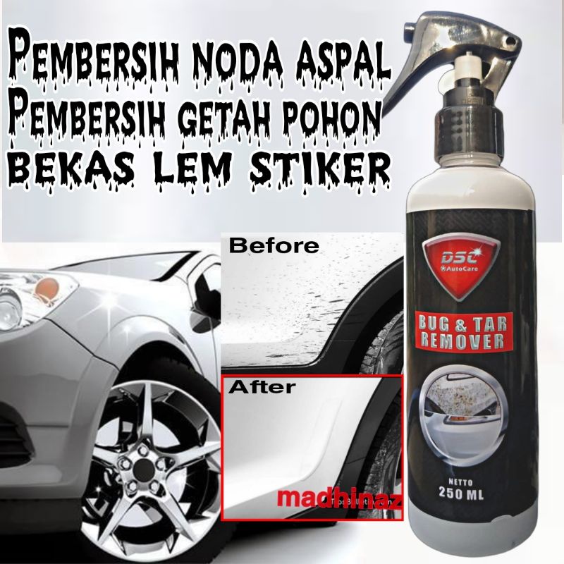 Jual Tar remover pembersih penghilang noda aspal getah pohon bekas lem