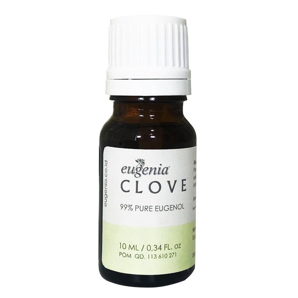 Jual Eugenol Clove Oil Eugenia 10ml Anti Aging Nyeri Otot Mencegah Virus Bakteri Kuman Ruam
