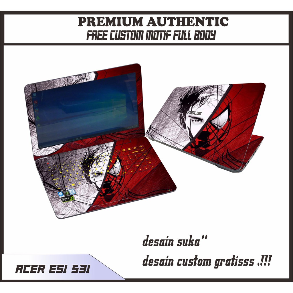 Jual SKIN LAPTOP ASUS A455L FULL BODY FREE CUSTOM Shopee Indonesia