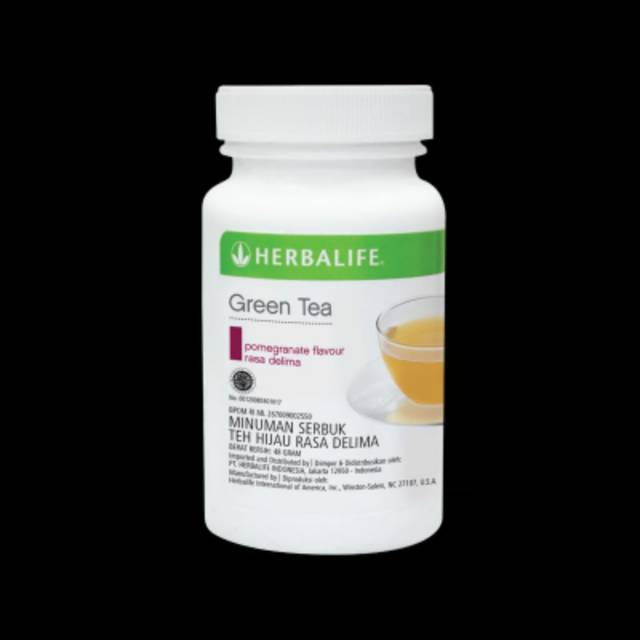 Jual Teh Herbalife Green Tea Pomegranate (ORIGINAL 1000 BARCODE