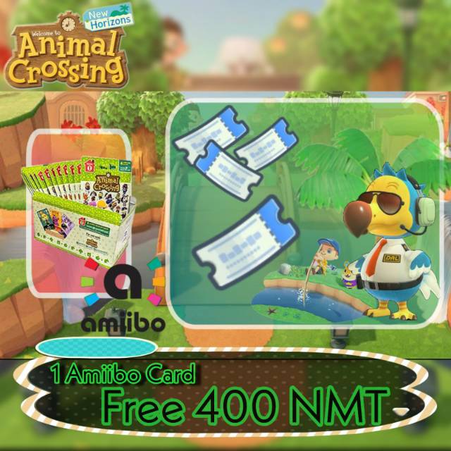 Jual Animal Crossing New Horizons 10 Nook Miles Ticket Shopee Indonesia