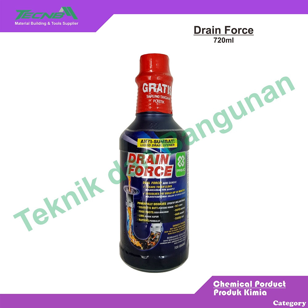 Jual Drain Force Primo 720ml Shopee Indonesia