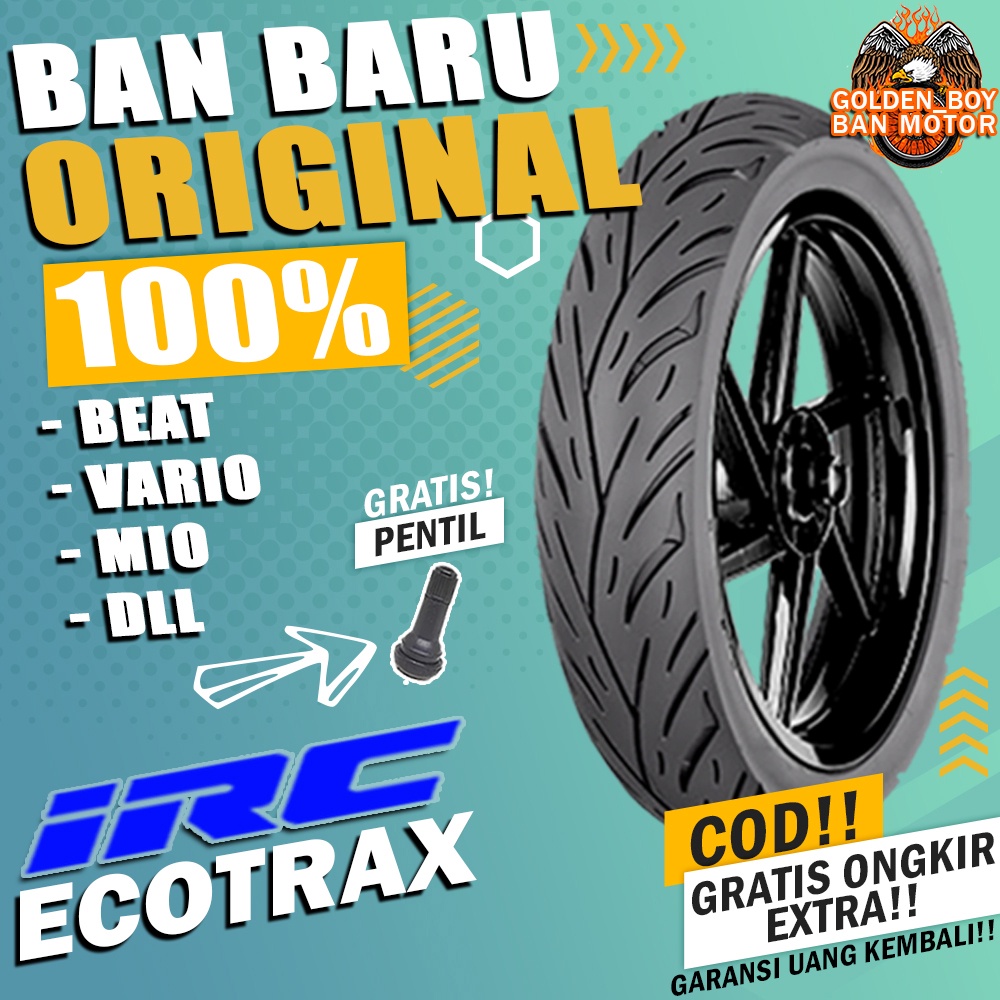 Jual ban motor matic tubles beat irc ecotrax ring 14 tubles sepasang(03)
