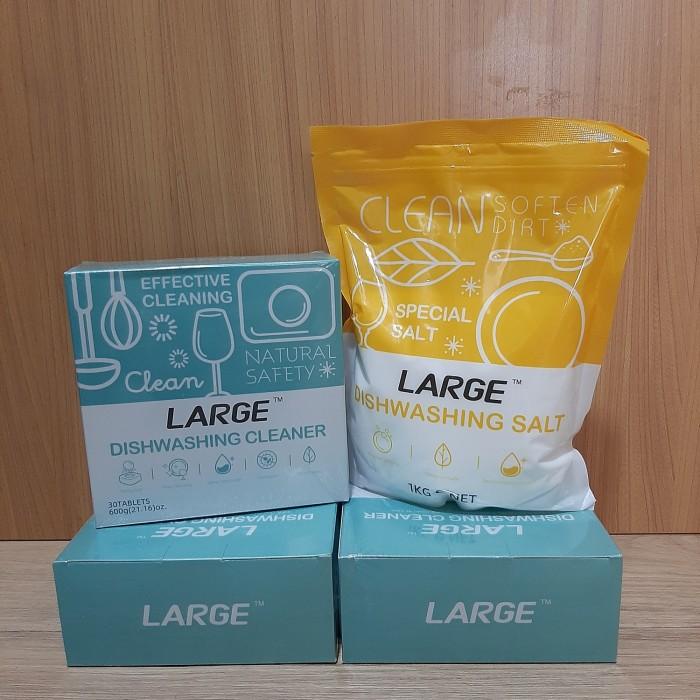 Jual Sabci Salt And Tablet Dishwasher By Large (Paket Duo) Shopee