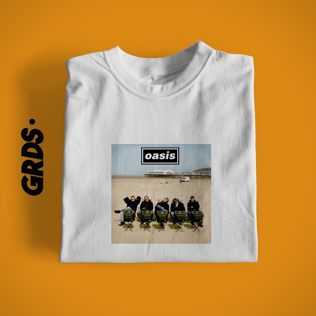Jual TSHIRT OASIS / TSHIRT BAND OASIS FREE STICKER Shopee Indonesia