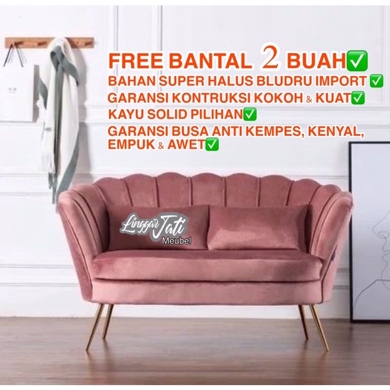 Jual TERMURAH SOFA KERANG SOFA LAPIS SOFA NAGITA SLAVINA SOFA KIPAS