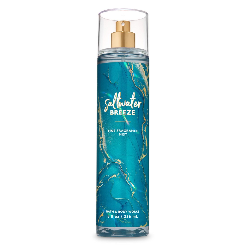 Jual BATH & BODY WORKS BBW SALTWATER BREEZE FINE FRAGRANCE MIST 236 ML