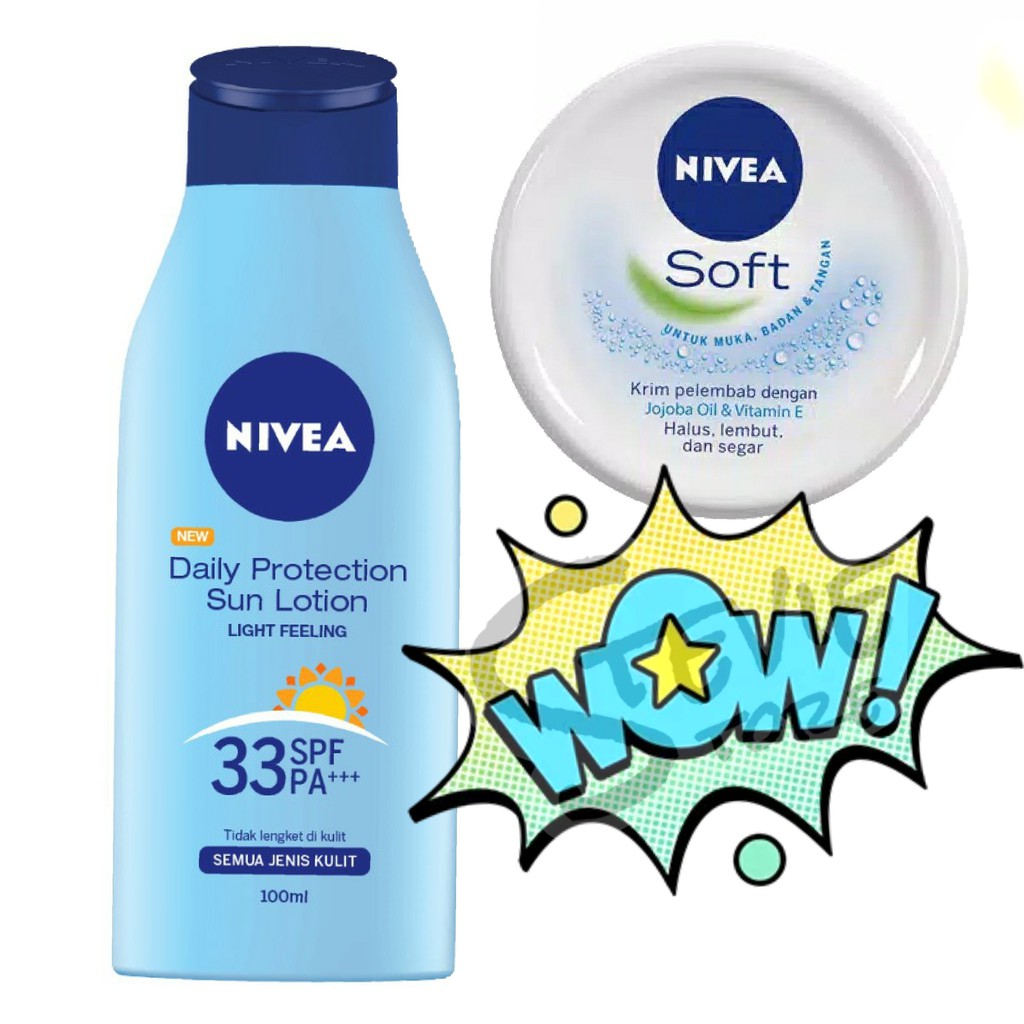 Jual EXPIRED 2025 NIVEA Body Lotion Daily Protection Sun 100ml SPF 33