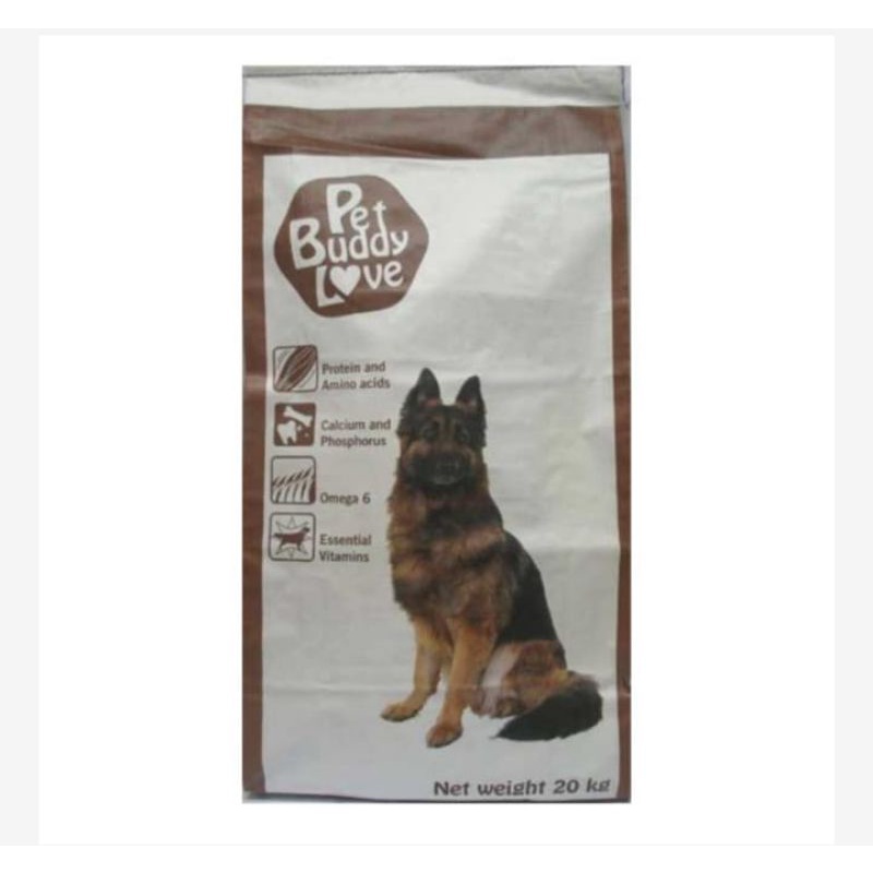 Jual Pet Buddy Love PBL 20kg 20 kg lamb beef dogfood dog food df