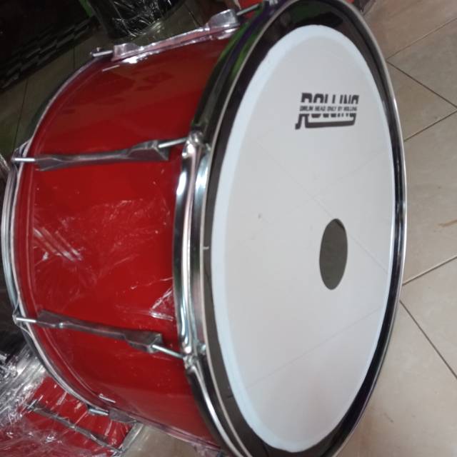 Jual Bass drum 24" + sabuk dan stick bass Shopee Indonesia