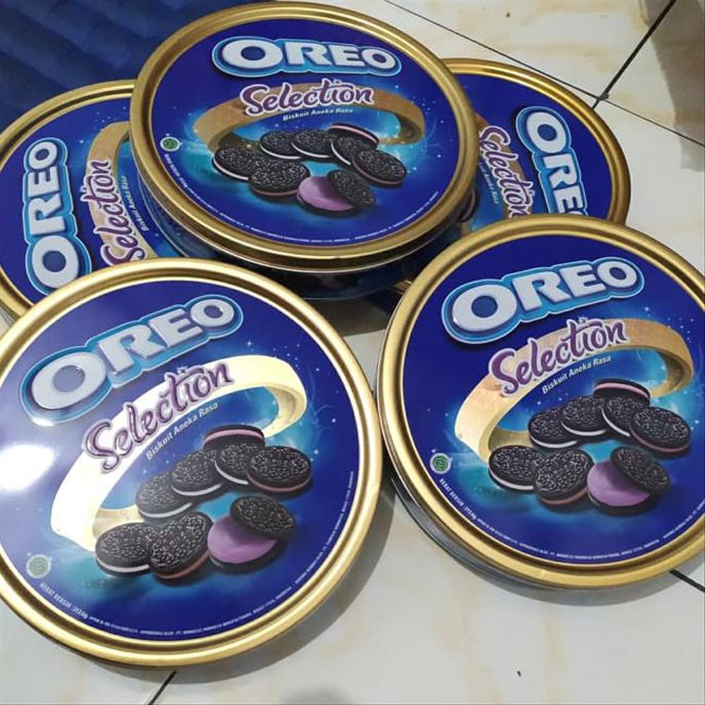 Jual Oreo Selection Kaleng 313 gr Shopee Indonesia