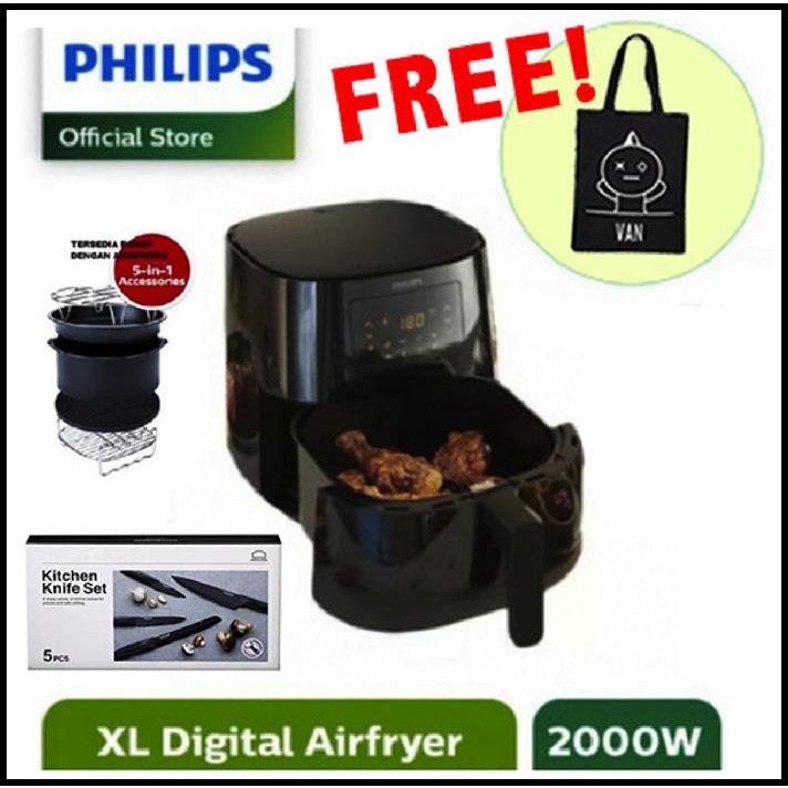 Jual Philips Essential Air Fryer Digital Hd 9270 Xl Airfryer Hd9270