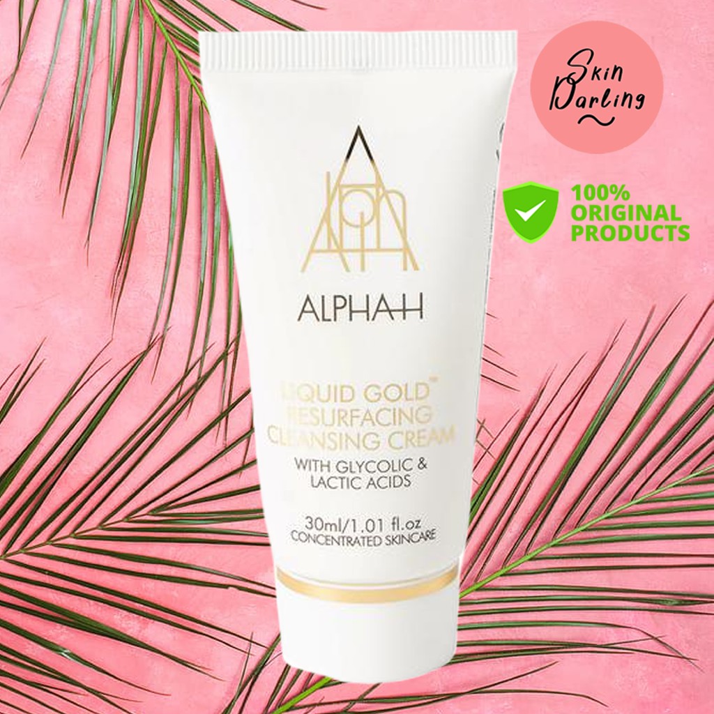 Jual AlphaH Liquid Gold Resurfacing Cleansing Cream 30ml Shopee