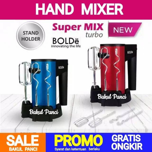 Jual BOLDe HAND MIXER SUPER MIX TURBO Shopee Indonesia