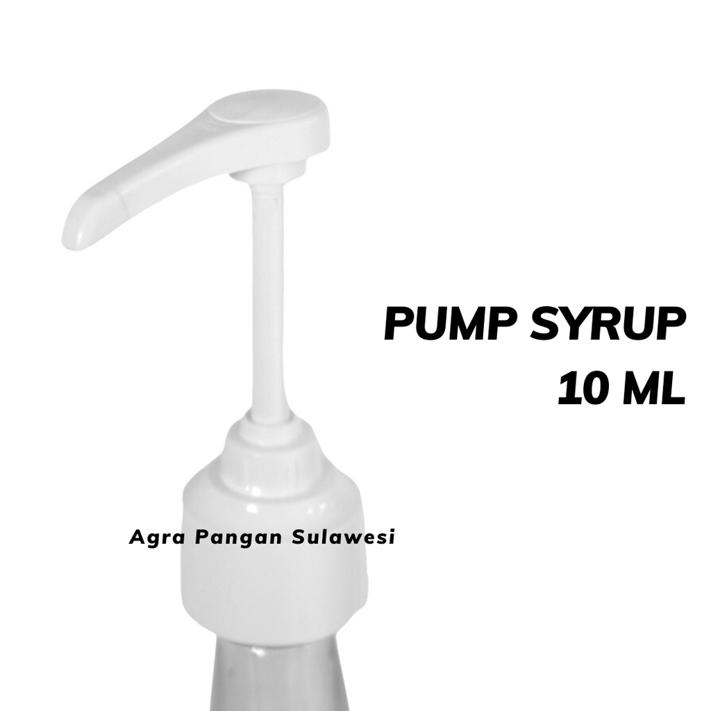 Jual Pump Syrup Universal 10ml Pompa Sirup Botol Alat Pompa Sirup