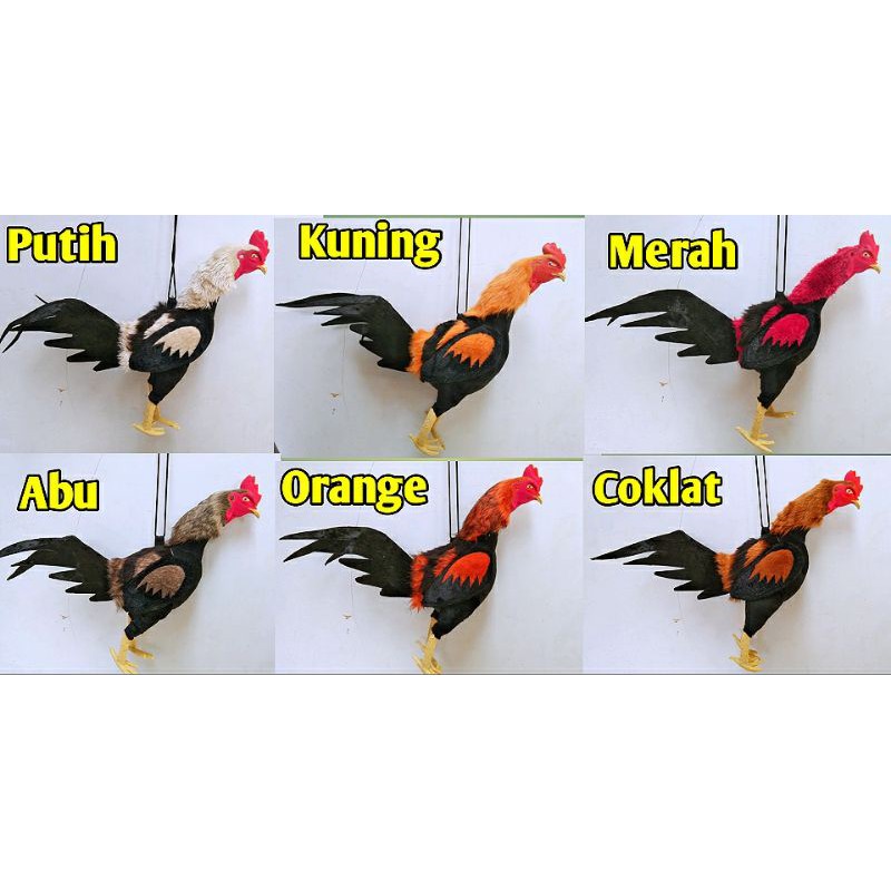Jual Rooster Doll / Boneka Ayam Bangkok / Dummy Rooster /panlabang