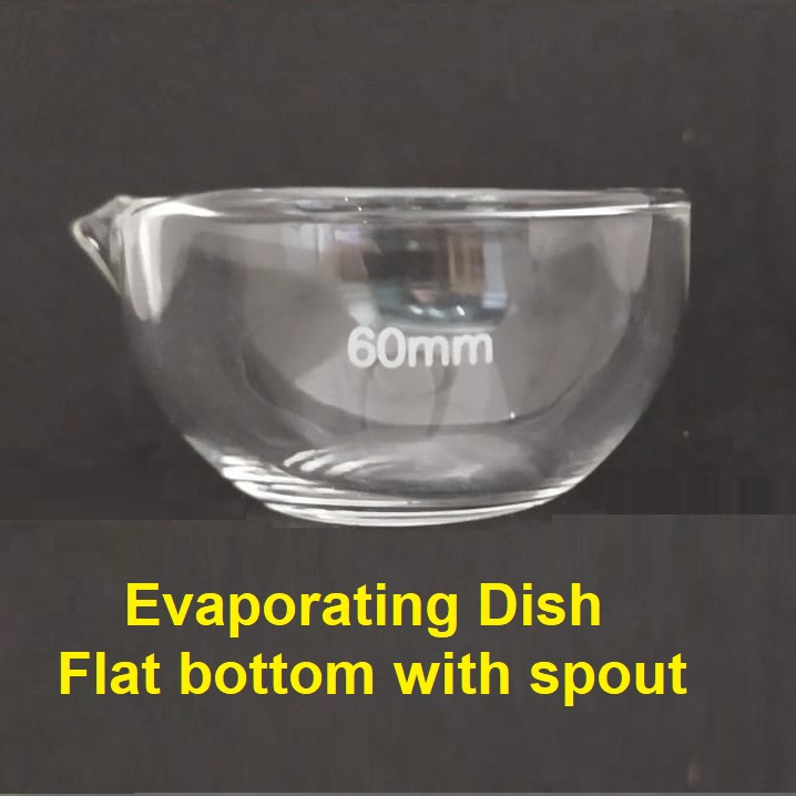 Jual EVAPORATING DISH GLASS 150 MM CAWAN KACA MANGKUK GLASS