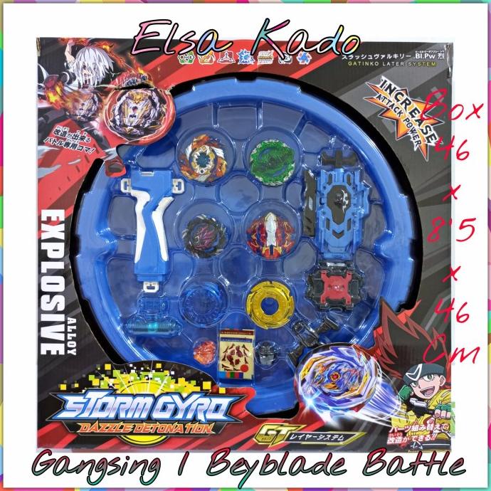 Jual mainan Beyblade Gasing Stormgyro Battle Arena Gangsing Shopee