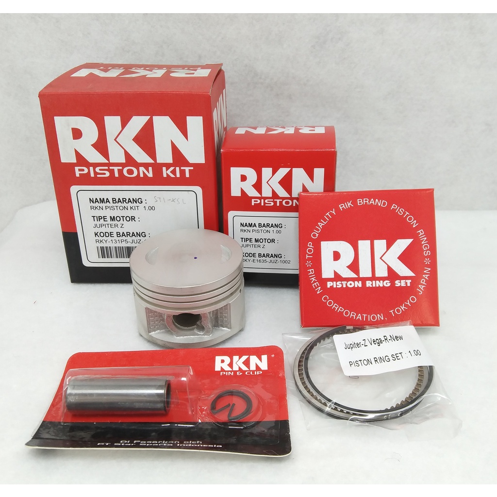 Jual PAKET PISTON KIT SEHER JUPITER Z (SEMUA UKURAN) Shopee Indonesia