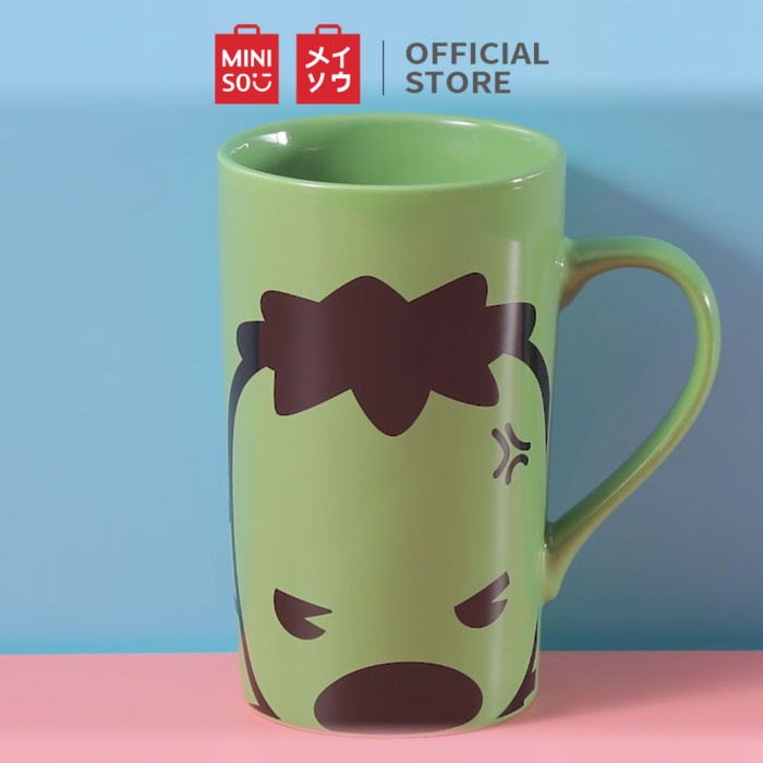 Jual MINISO MARVEL Mug Keramik Cangkir Gelas Minum Ceramic Mug Hulk