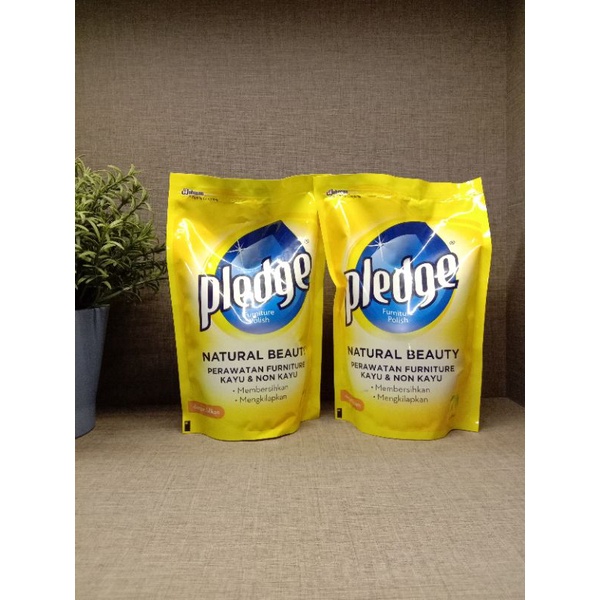 Jual Pledge Furniture Polish Merawat meubel Silicone lemon 450Ml