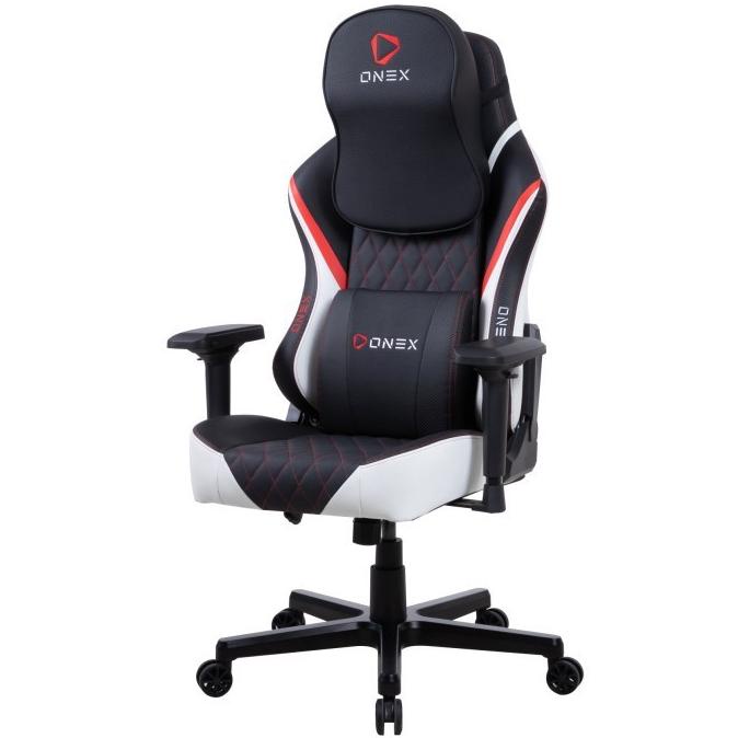 Jual QUALITY ONEXFX8 GAMING KURSI CHAIR REDWHITE PREMIUM GD46546ES