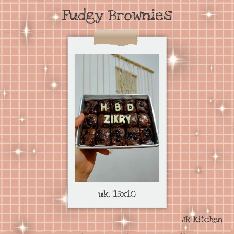 Jual Fudgy Brownies Uk. 15x10 Shopee Indonesia