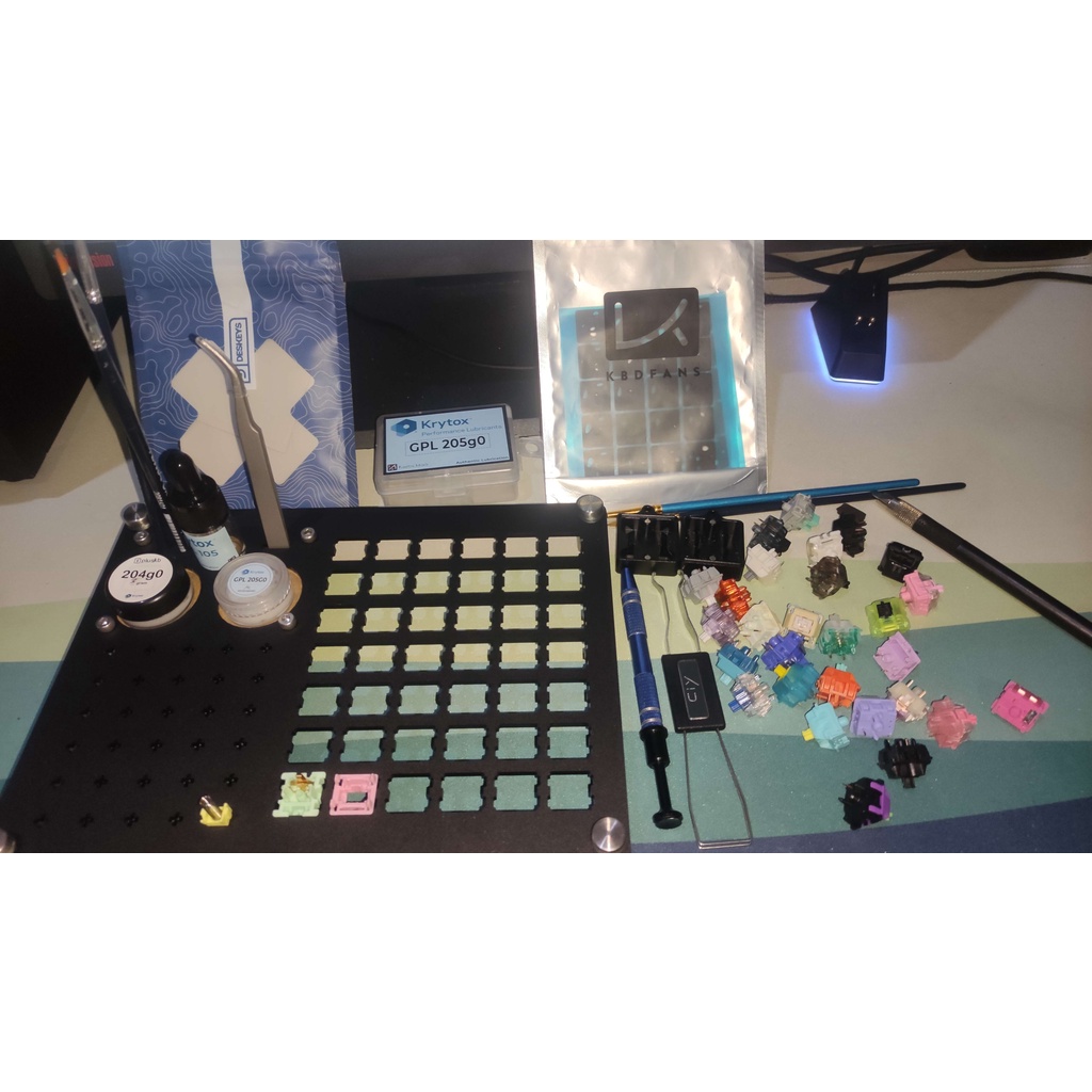 Jual Jasa modding keyboard, lubing switch, switch film, stabilizer