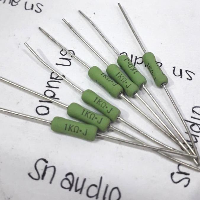 Jual Resistor 1k kiwame 2watt japan partel90 Buru Order Shopee Indonesia