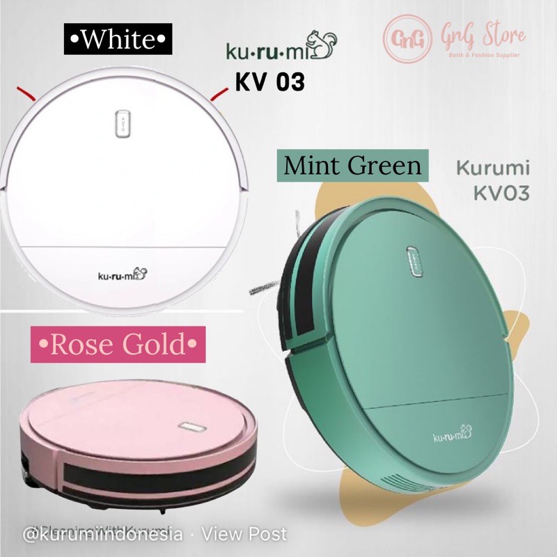 Jual Kurumi Robot Vacuum KV 03 / Vacuum Robot Kurumi KV03 Shopee