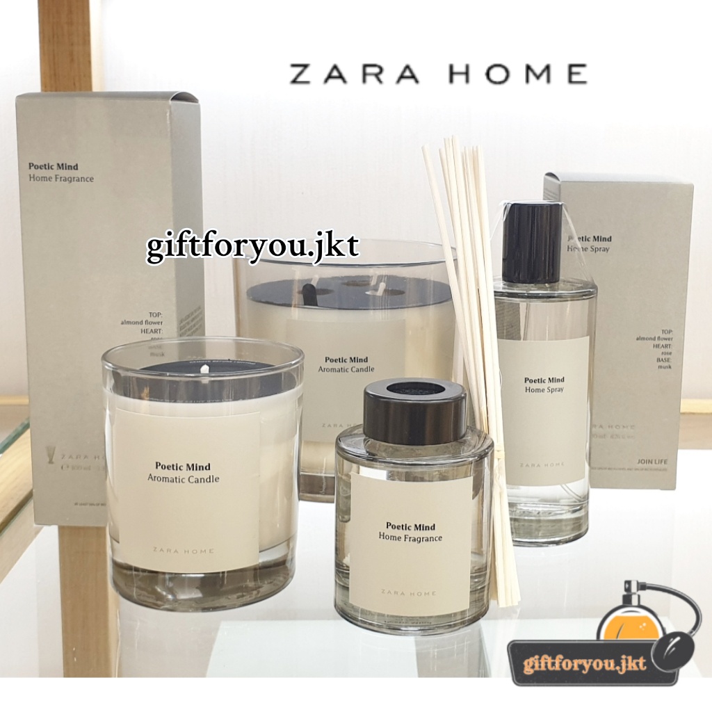Jual Pengharum Ruangan Poetic Mind Zara Home Reed Diffuser Spray