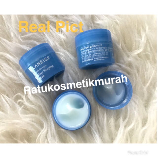 Jual LANEIGE Water Sleeping Mask (Mini Kit 15ml ) Shopee Indonesia