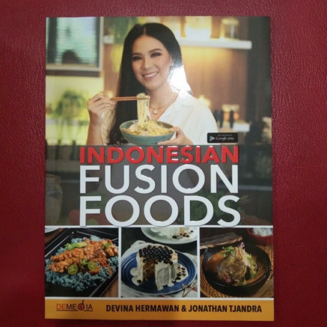 Jual BRAND NEW BUKU RESEP FUSION FOODS BAHASA INDONESIA BY DEVINA