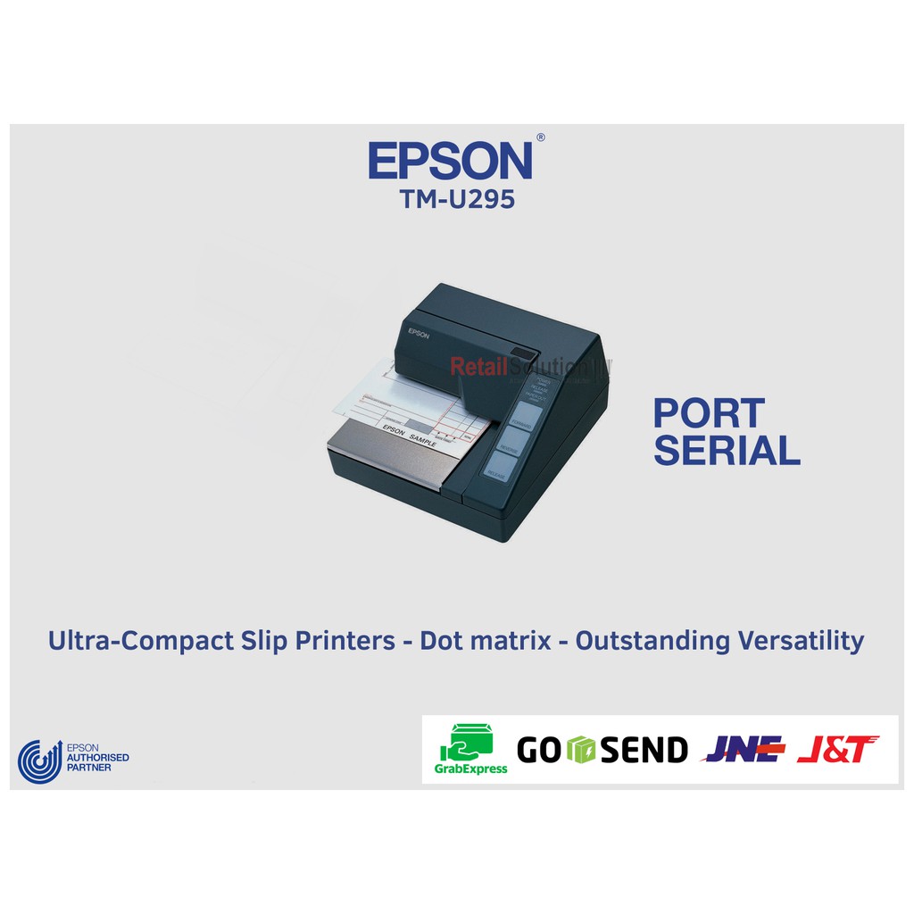 Jual Epson TMU295 Impact Dot Matrix Slip Printer Slip Gaji Shopee