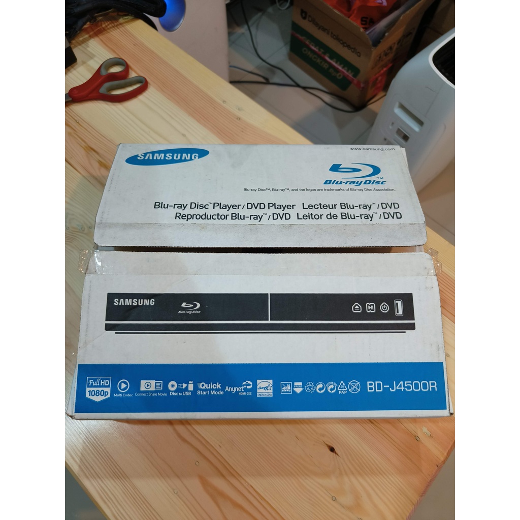Jual Samsung Blu Ray DVD Player BDJ4500R Blue Ray Disc Player Bluray